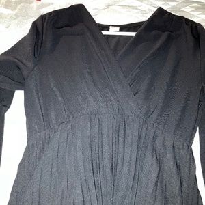 Black cocktail dress from Simons